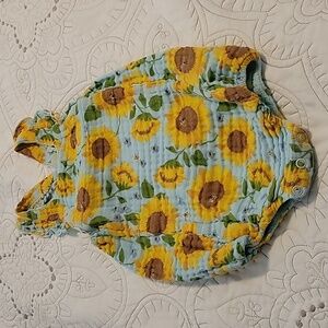 Angel Dear Sunflower Bubble Romper